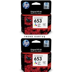 653-3YM74AE 2Lİ RENKLİ KARTUŞ - Hp
