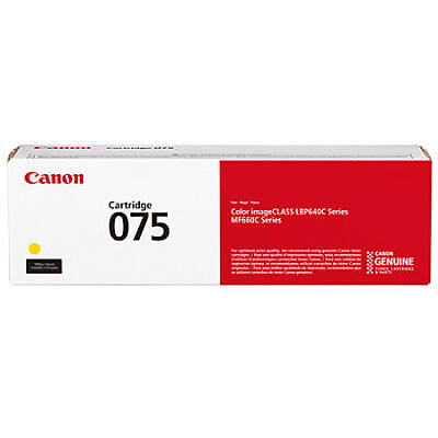 Canon CRG-075 6362C002 Sarı Orijinal Toner - 2