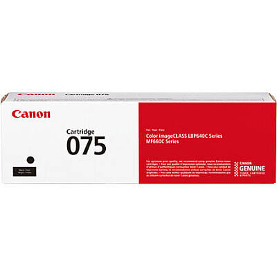 Canon CRG-075 6365C002 Siyah Orijinal Toner - 1
