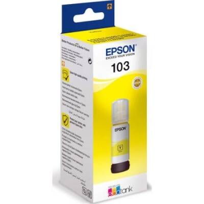 Epson 103-C13T00S44A Sarı Orijinal Mürekkep - 1