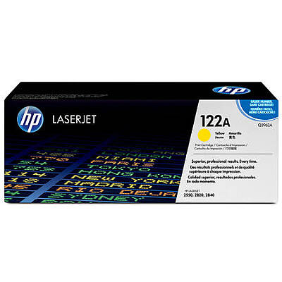 HP 122A Q3962A Sarı Orijinal Toner - 1