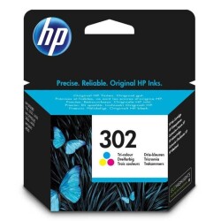 Hp 302-F6U65AE Renkli Orijinal Kartuş - Hp