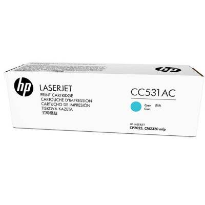 Hp 304A-CC531AC Mavi Orijinal Toner - 1