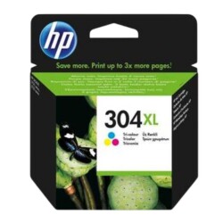 HP 304XL-N9K07AE Renkli Orijinal Kartuş Yüksek Kapasiteli - Hp