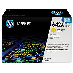 HP 642A CB402A Sarı Orijinal Toner - Hp