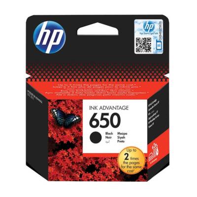 Hp 650-CZ101AE Siyah Orijinal Kartuş - 1