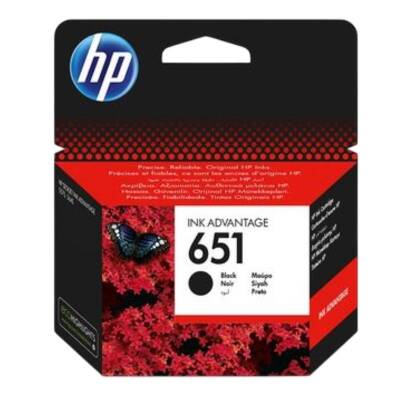 Hp 651-C2P10AE Siyah Orijinal Kartuş - 1