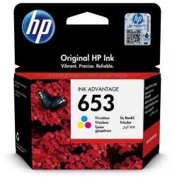 Hp 653-3YM74AE Renkli Orijinal Kartuş - Hp