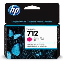 Hp 712-3ED68A Kırmızı Orijinal Kartuş - Hp