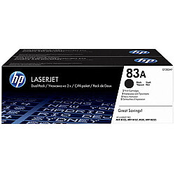 HP 83A CF283AF Siyah Orijinal Toner 2'li Set - Hp