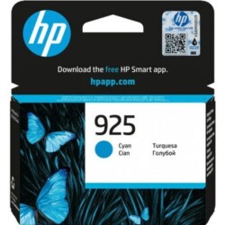 HP 925/4K0V6PE Mavi Orijinal Kartuş - Hp