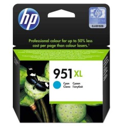 Hp 951XL-CN046AE Mavi Orijinal Kartuş Yüksek Kapasiteli - Hp