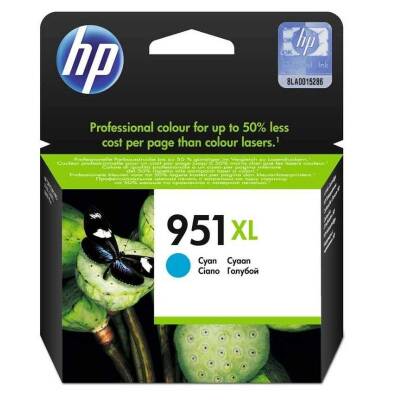 Hp 951XL-CN046AE Mavi Orijinal Kartuş Yüksek Kapasiteli - 1