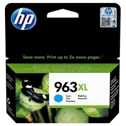 Hp 963XL-3JA27AE Mavi Orijinal Kartuş Yüksek Kapasiteli - Hp