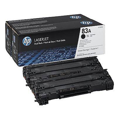 HP CF283AD (83A) Siyah Orjinal Toner İkili Paket - 1