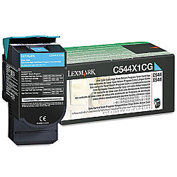 Lexmark C544 C544X1CG Mavi Ekstra Yüksek Kapasiteli Orijinal Toner - Lexmark