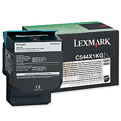 Lexmark C544 C544X1KG Siyah Ekstra Yüksek Kapasiteli Orijinal Toner - Lexmark