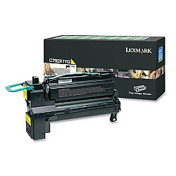 Lexmark C792 C792X1YG Sarı Yüksek Kapasiteli Orijinal Toner - Lexmark