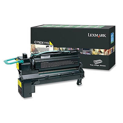 Lexmark C792 C792X1YG Sarı Yüksek Kapasiteli Orijinal Toner - 1