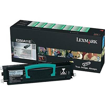 Lexmark E250 E250A11E Siyah Orijinal Toner - 1