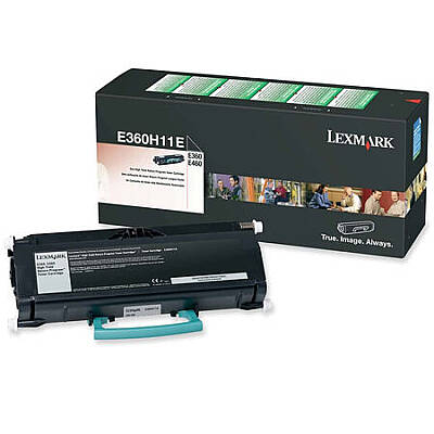 Lexmark E360 E360H11E Siyah Yüksek Kapasiteli Orijinal Toner - 1