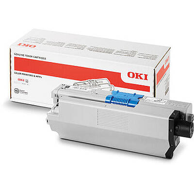 OKI C511 44973540 Siyah Ekstra Yüksek Kapasiteli Orijinal Toner - 1
