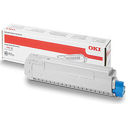 OKI C822 44844625 Sarı Orijinal Toner - OKI